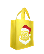 GIÁNG SINH TÚI TOTE VẢI KHÔNG DỆT THÊU LOGO THEO YÊU CẦU